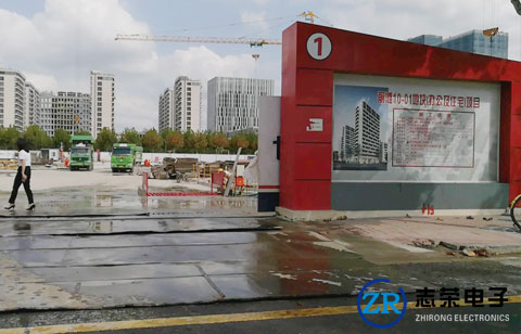 中建三局工程項(xiàng)目全自動(dòng)洗車(chē)臺(tái)案例